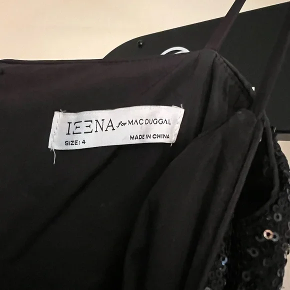 Mac Duggal Black Sequin Prom Dress - Picture 10 of 10